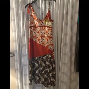 Very beautiful silk dress.